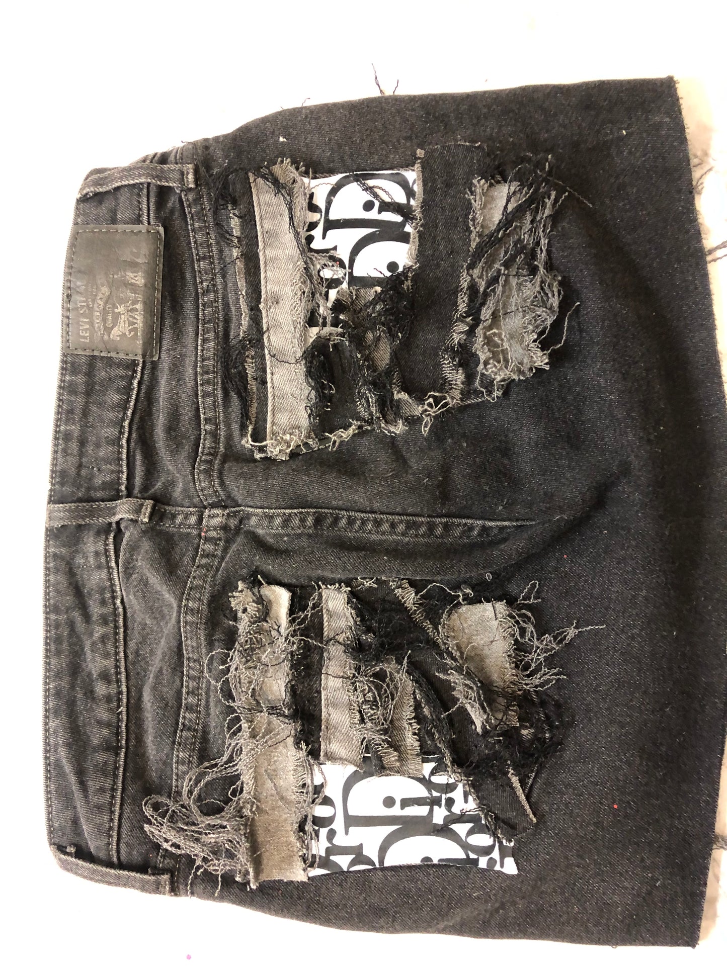 Adore me Distressed skirt