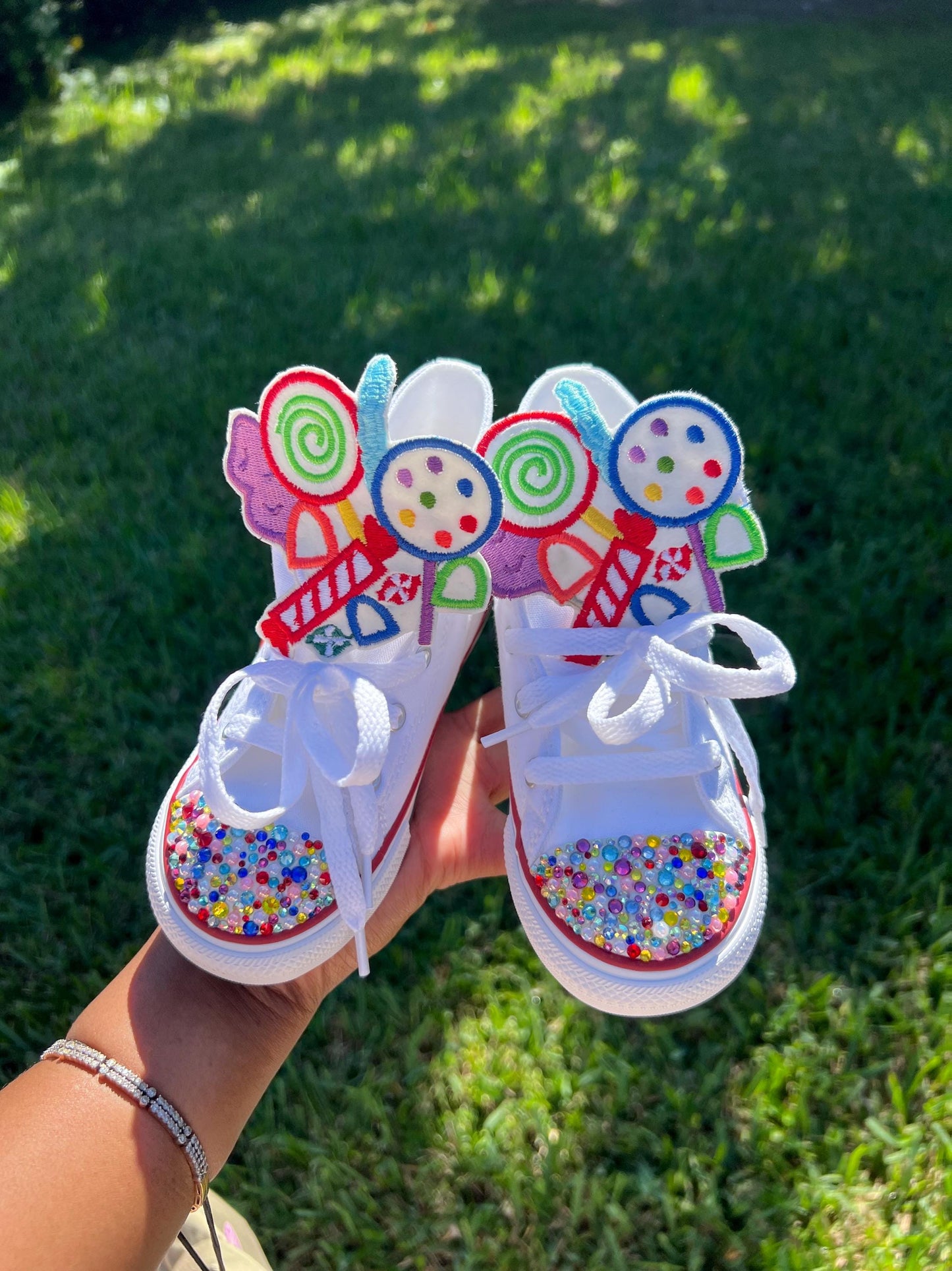 Kids Custom Bling Converse