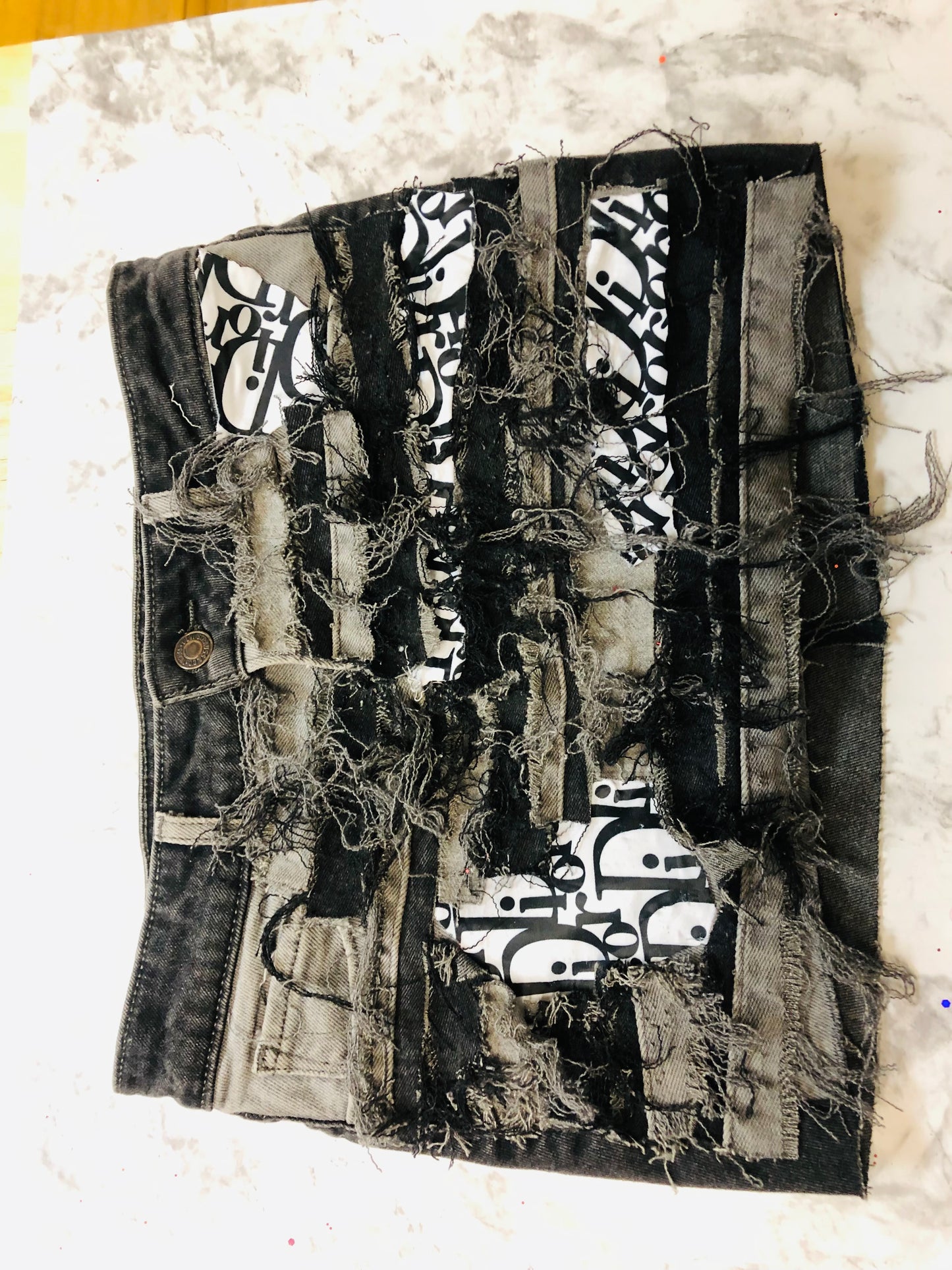 Adore me Distressed skirt