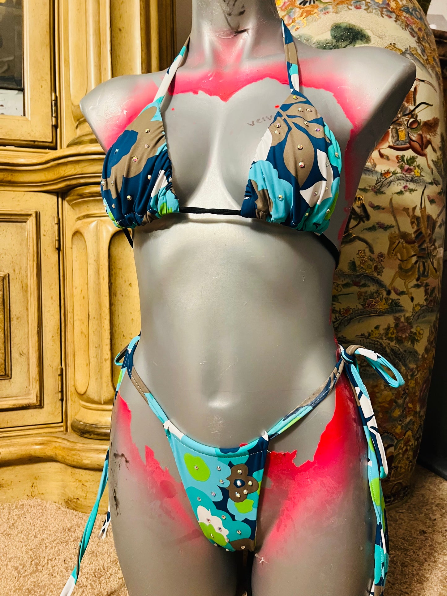 3Pc Floral Set