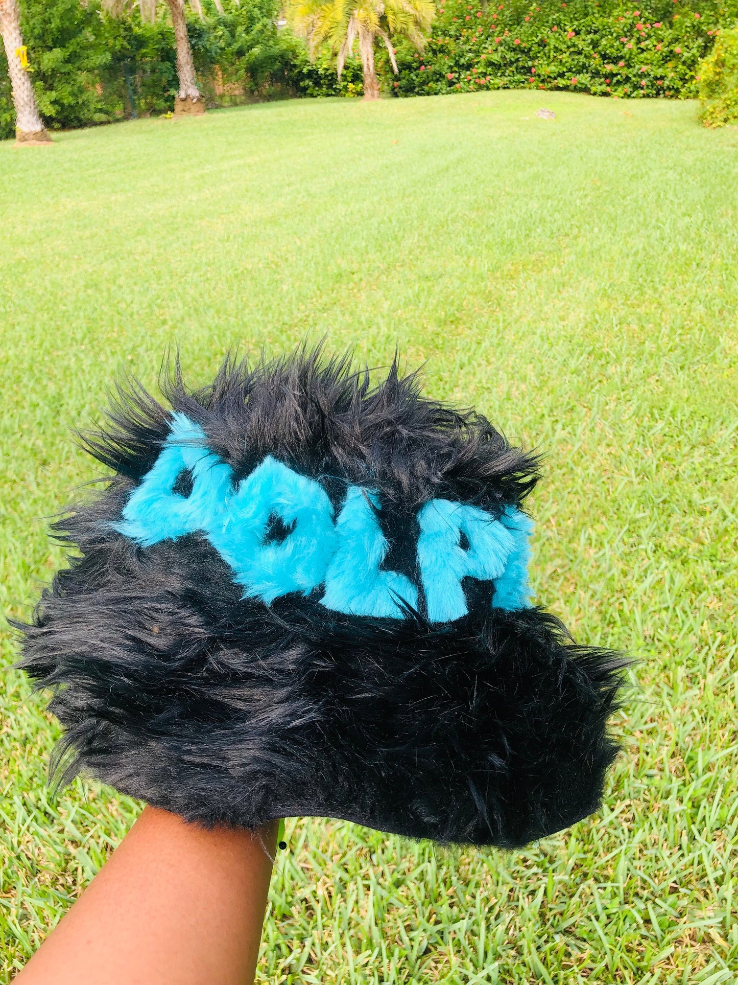 Fur Bucket Hat & Boot Covers
