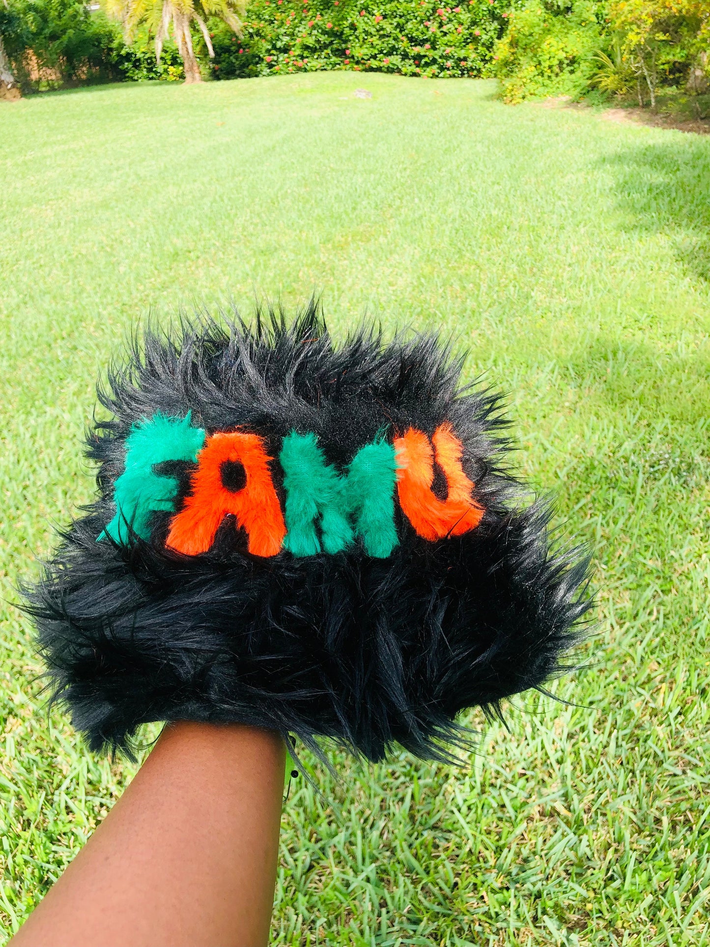 Fur Bucket Hat & Boot Covers