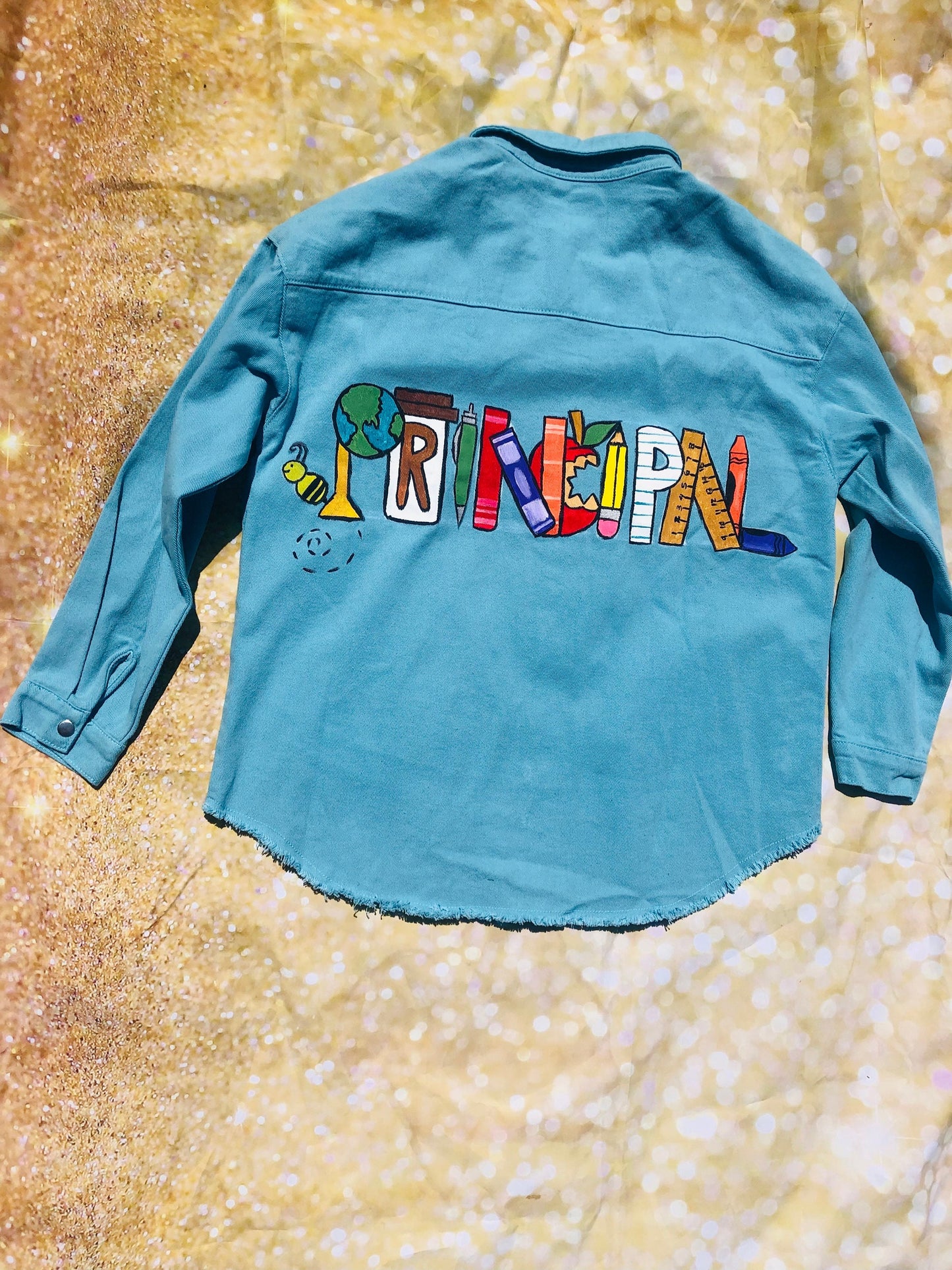 Custom painted  Jacket