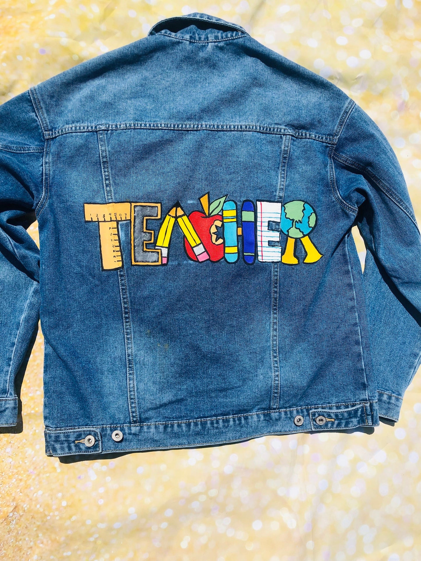 Custom painted  Jacket
