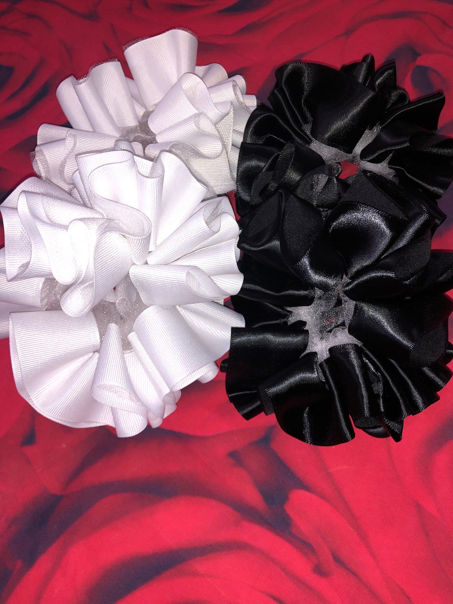 Detachable Ruffle socks & Hair bow set